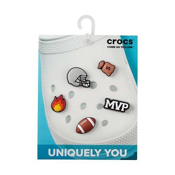 Crocs Football Star 5 Pack Jibbitz Férfi Színes | HU 0916YXFU